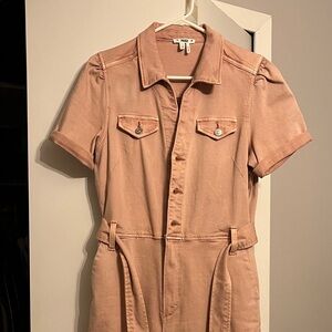 PAIGE Blush Button-Up Dress